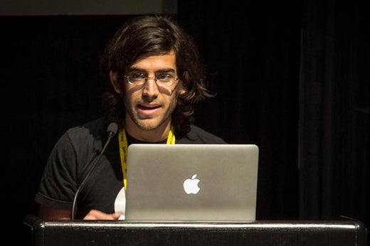 Aaron Swartz speaking at the Freedom to Connect conference